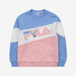 Fila Wonny Friends - Tytön Poolopaita - Harmaat Sininen | FI-55748